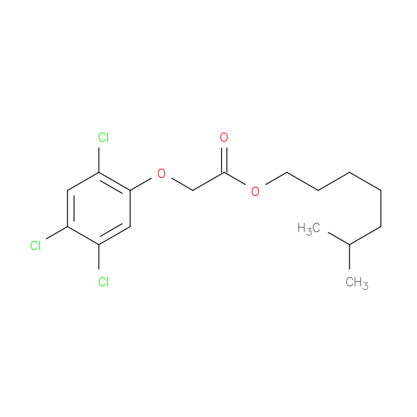 Acetic acid, 2-(2,4,5-trichlorophenoxy)-, isooctyl ester