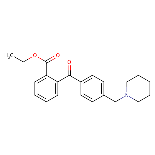 2-Carboethoxy-4'-piperidinomethyl benzophenone