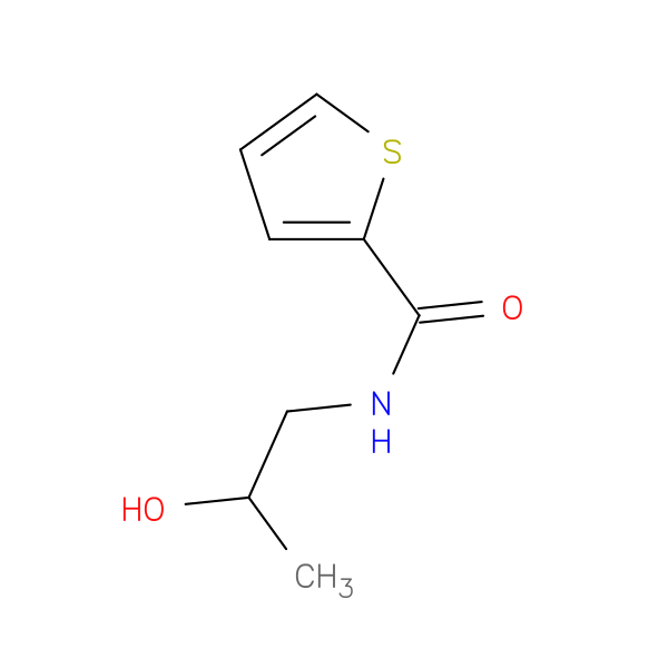 N-(2-hydroxypropyl)-2-thiophenecarboxamide