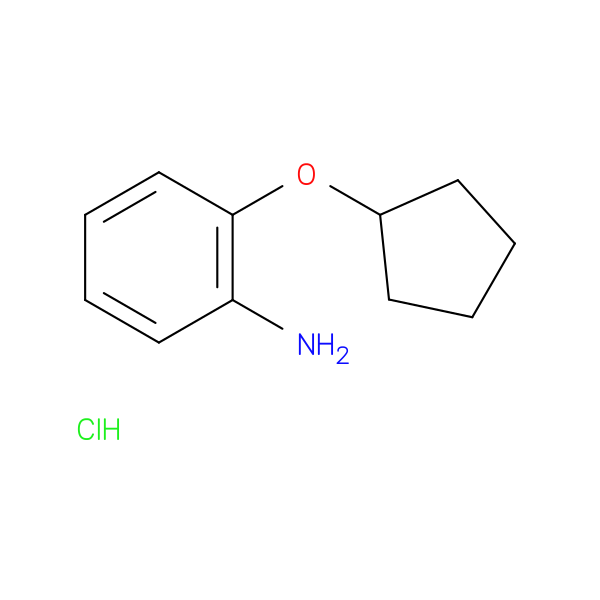 2-(cyclopentyloxy)aniline hydrochloride