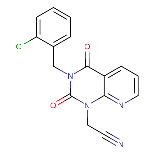 2-{3-[(2-chlorophenyl)methyl]-2,4-dioxo-1H,2H,3H,4H-pyrido[2,3-d]pyrimidin-1-yl}acetonitrile