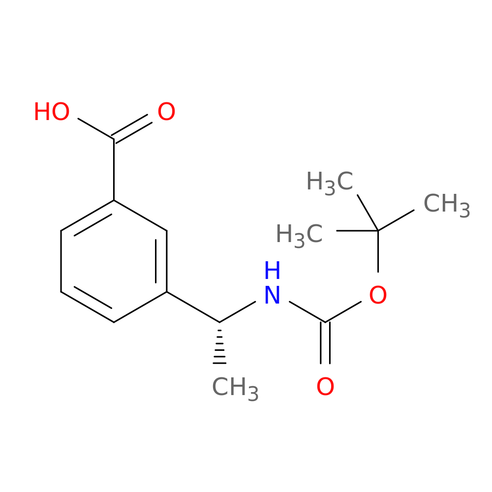(R)-3-(1-((tert-Butoxycarbonyl)amino)ethyl)benzoic acid