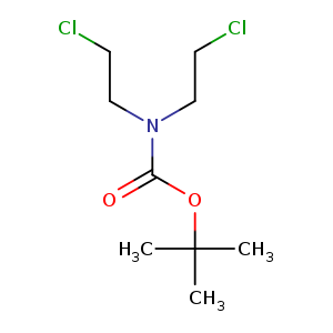 Carbamic acid,N,N-bis(2-chloroethyl)-, 1,1-dimethylethyl ester
