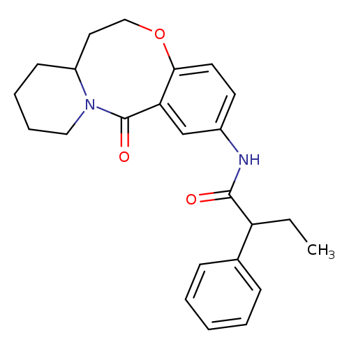 N-{2-oxo-9-oxa-1-azatricyclo[10.4.0.0^{3,8}]hexadeca-3,5,7-trien-5-yl}-2-phenylbutanamide