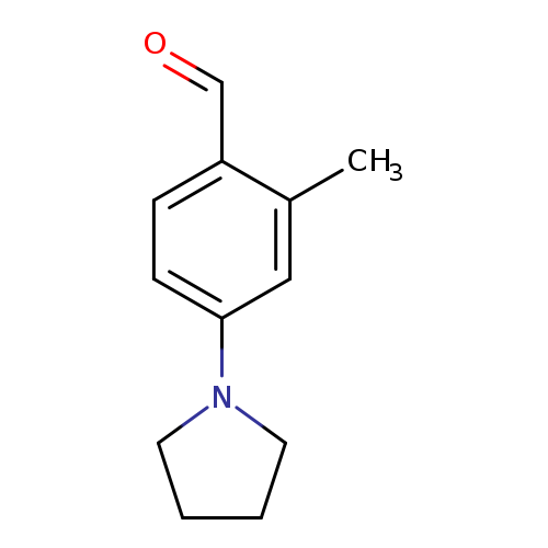 2-Methyl-4-pyrrolidin-1-yl-benzaldehyde