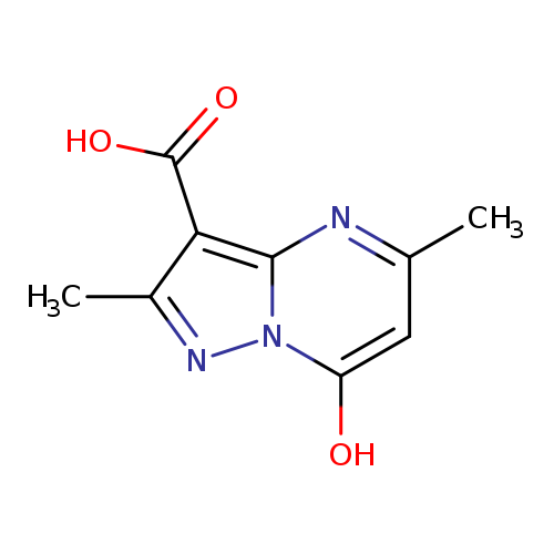 7-hydroxy-2,5-dimethylpyrazolo[1,5-a]pyrimidine-3-carboxylic acid