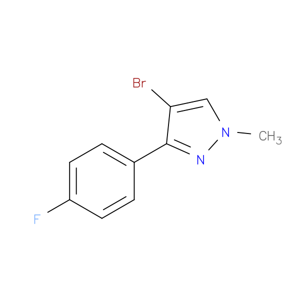 4-Bromo-3-(4-fluorophenyl)-1-methyl-1H-pyrazole