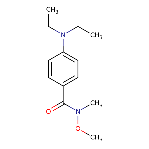 4-(diethylamino)-N-methoxy-N-methylbenzamide