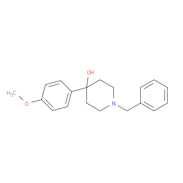 1-BENZYL-4-(4-METHOXYPHENYL)PIPERIDIN-4-OL