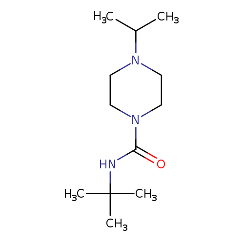 N-tert-butyl-4-(propan-2-yl)piperazine-1-carboxamide