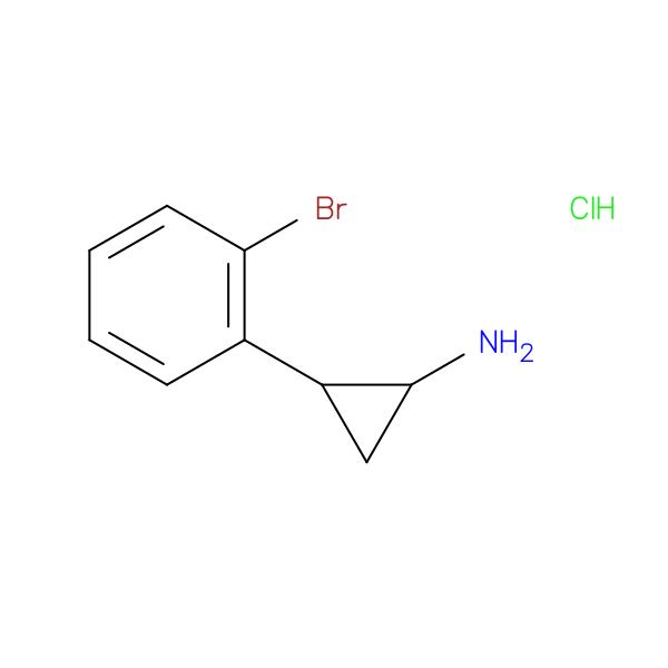 2-(2-bromophenyl)cyclopropan-1-amine hydrochloride