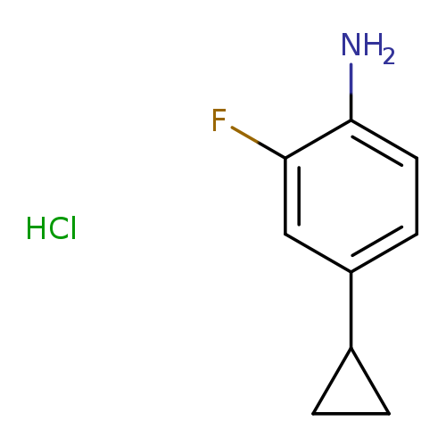 4-Cyclopropyl-2-fluoroaniline hydrochloride