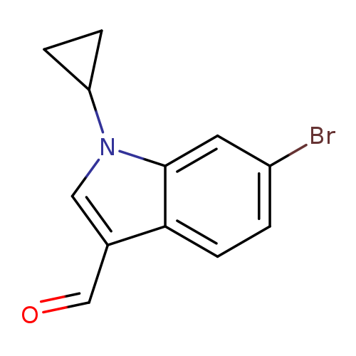 6-Bromo-1-cyclopropyl-1h-indole-3-carbaldehyde