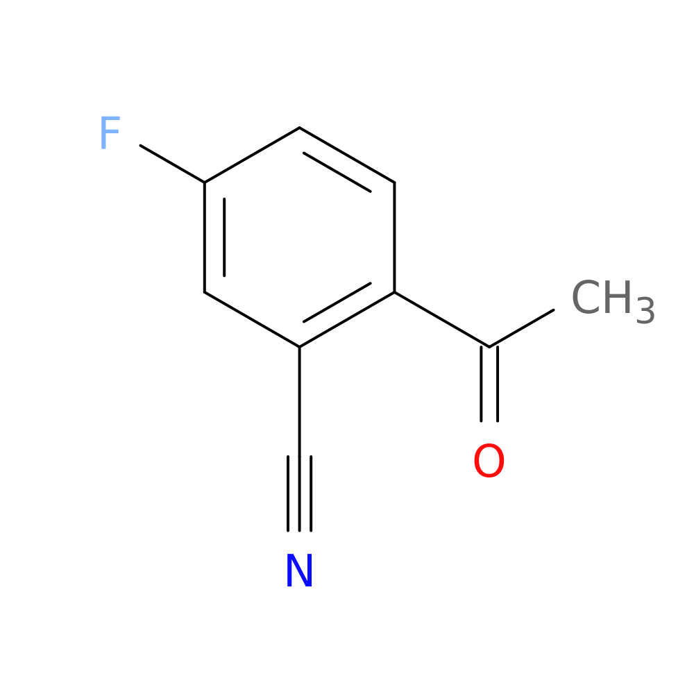 2-acetyl-5-fluorobenzonitrile