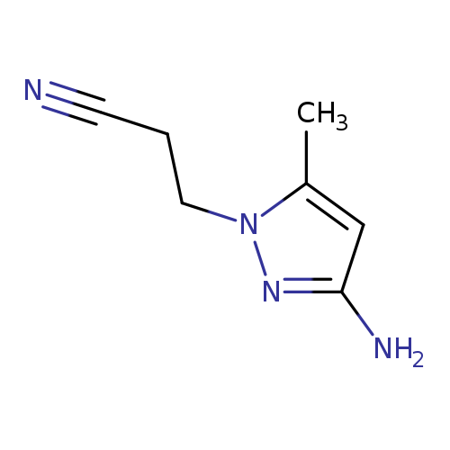 3-(3-amino-5-methyl-1H-pyrazol-1-yl)propanenitrile