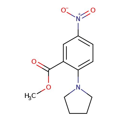 Methyl 5-nitro-2-(pyrrolidin-1-yl)benzoate