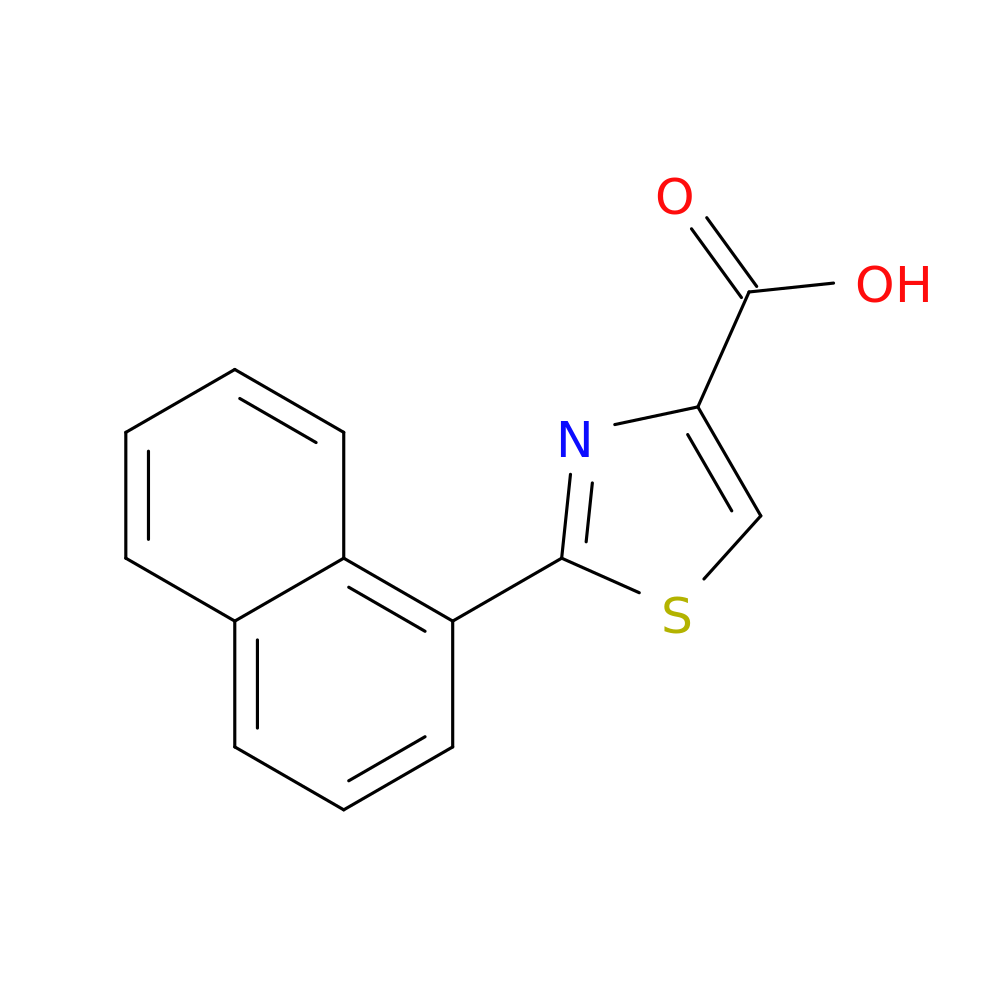 2-(naphthalen-1-yl)-1,3-thiazole-4-carboxylic acid