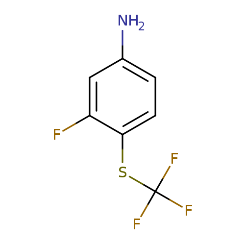 3-Fluoro-4-[(trifluoromethyl)sulfanyl]aniline