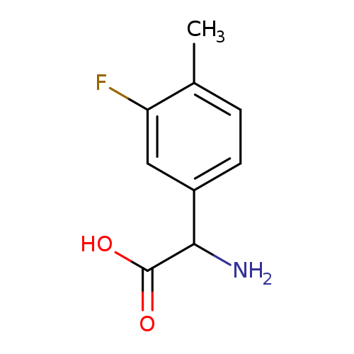 Benzeneacetic acid, α-amino-3-fluoro-4-methyl-