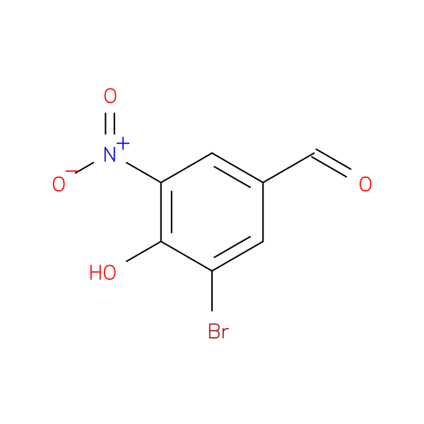 3-Bromo-4-hydroxy-5-nitrobenzaldehyde