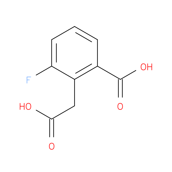 2-(Carboxymethyl)-3-fluorobenzoic acid