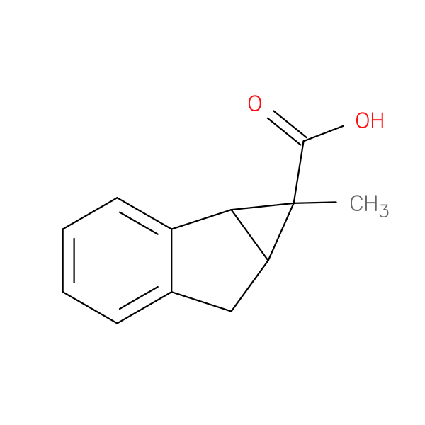 1-methyl-1H,1aH,6H,6aH-cyclopropa[a]indene-1-carboxylic acid
