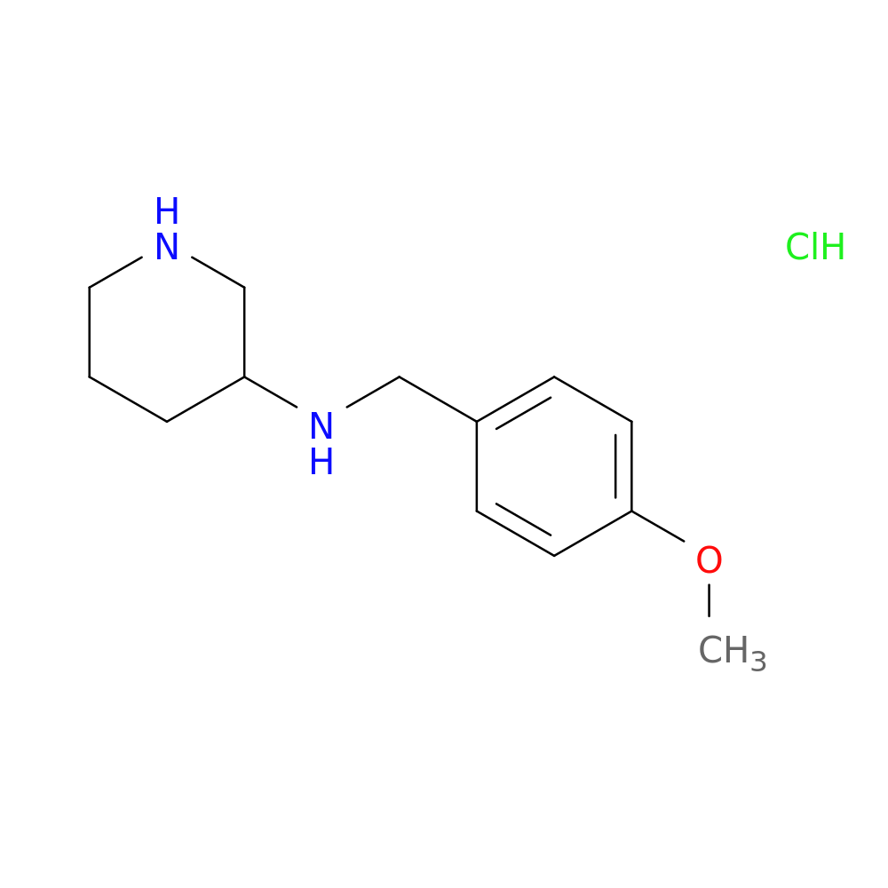 N-(4-Methoxybenzyl)piperidin-3-amine hydrochloride