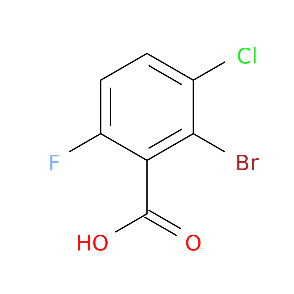 2-Bromo-3-chloro-6-fluorobenzoic acid