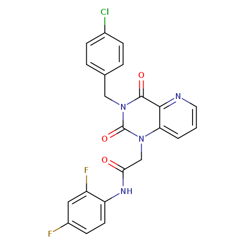 2-{3-[(4-chlorophenyl)methyl]-2,4-dioxo-1H,2H,3H,4H-pyrido[3,2-d]pyrimidin-1-yl}-N-(2,4-difluorophenyl)acetamide