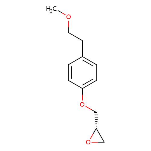 Oxirane, [[4-(2-methoxyethyl)phenoxy]methyl]-, (S)-