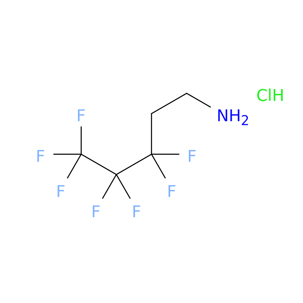 3,3,4,4,5,5,5-heptafluoropentan-1-amine hydrochloride