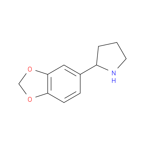2-(2H-1,3-Benzodioxol-5-yl)pyrrolidine