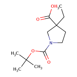 1-[(tert-butoxy)carbonyl]-3-ethylpyrrolidine-3-carboxylic acid