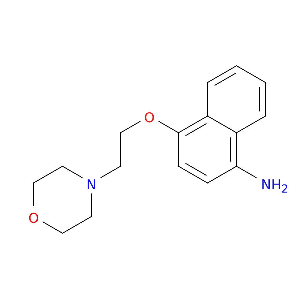 4-(2-Morpholinoethoxy)naphthalen-1-amine