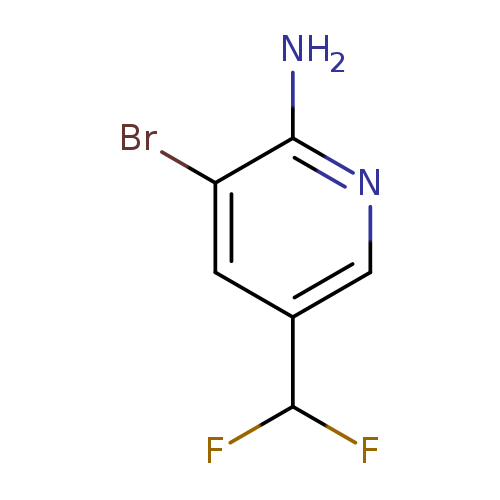 3-Bromo-5-(difluoromethyl)pyridin-2-amine