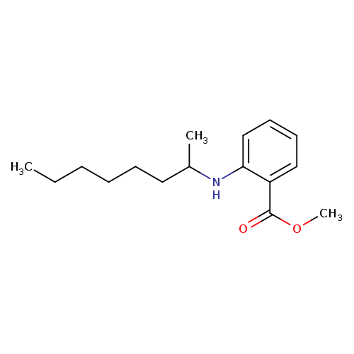methyl 2-[(octan-2-yl)amino]benzoate