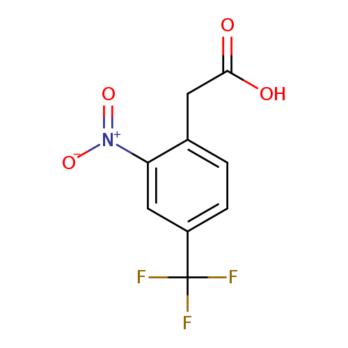 Benzeneacetic acid, 2-nitro-4-(trifluoromethyl)-