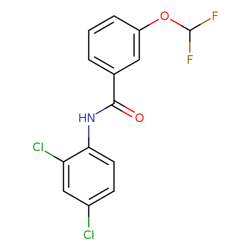 N-(2,4-dichlorophenyl)-3-(difluoromethoxy)benzamide