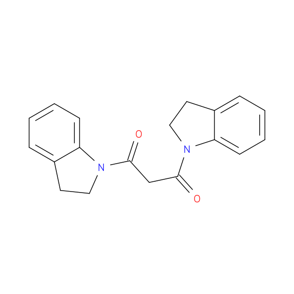 1,3-di(2,3-dihydro-1H-indol-1-yl)-1,3-propanedione