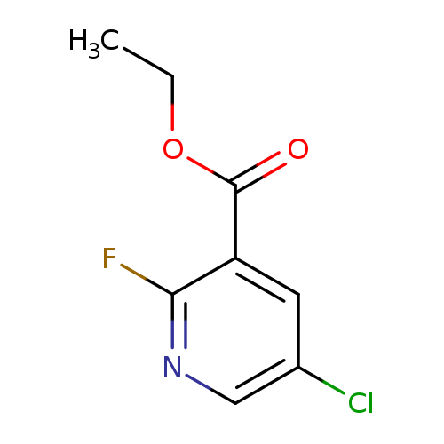 3-Pyridinecarboxylic acid, 5-chloro-2-fluoro-, ethyl ester