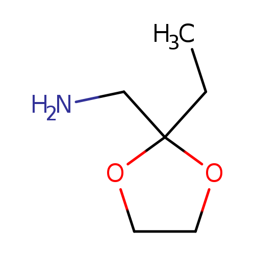 1-(2-ethyl-1,3-dioxolan-2-yl)methanamine