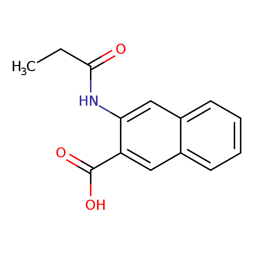 3-propanamidonaphthalene-2-carboxylic acid