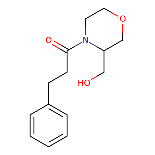 1-[3-(hydroxymethyl)morpholin-4-yl]-3-phenylpropan-1-one