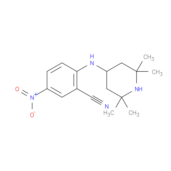 5-Nitro-2-[(2,2,6,6-tetramethylpiperidin-4-yl)amino]benzonitrile