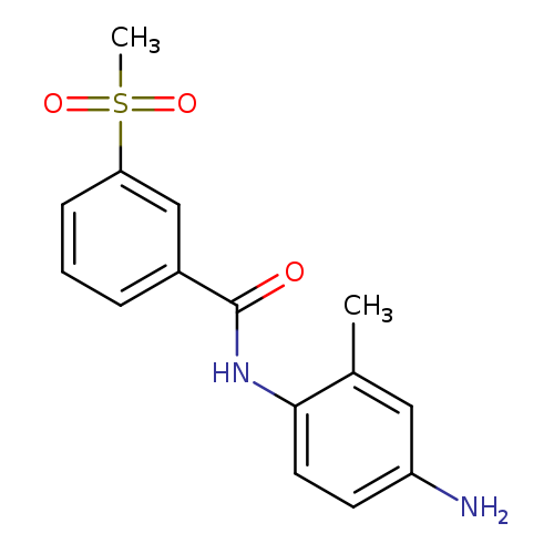 N-(4-amino-2-methylphenyl)-3-methanesulfonylbenzamide