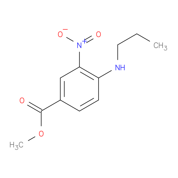 Methyl 3-nitro-4-(propylamino)benzoate