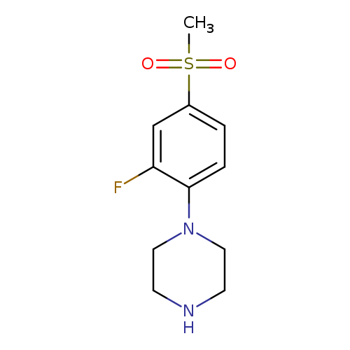 Piperazine,1-[2-fluoro-4-(methylsulfonyl)phenyl]-