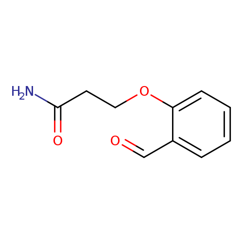 3-(2-formylphenoxy)propanamide