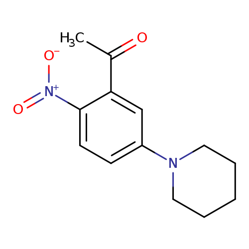 1-[2-nitro-5-(piperidin-1-yl)phenyl]ethan-1-one