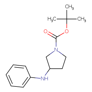 Tert-butyl 3-(phenylamino)pyrrolidine-1-carboxylate